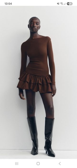 Rochie Zara cu volane