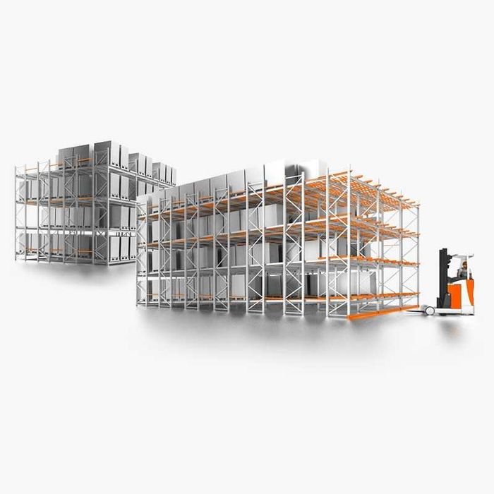 Rafturi metalice industriale