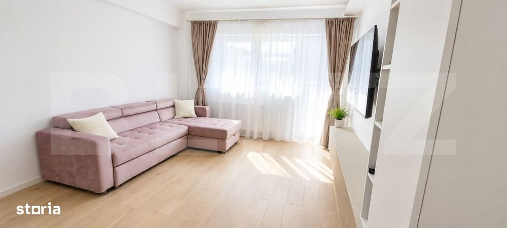 Apartament cu 3 camere, 76 mp, cu parcare si boxa, Tractorul — fotografia 1