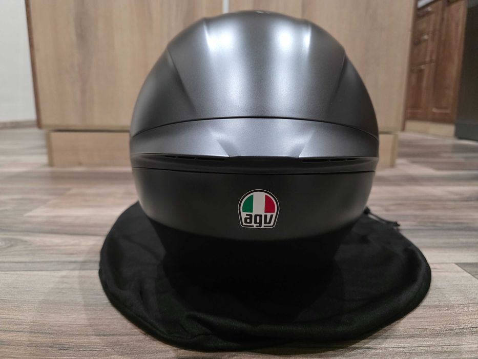 Каска AGV K1 S Matt Black (E2206) + тъмен визьор