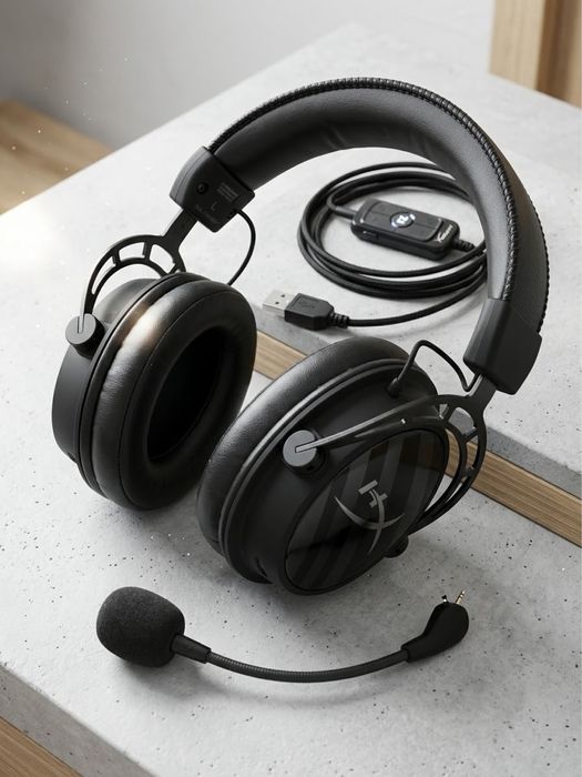 Наушники игровые HyperX Cloud Alpha S (Black)