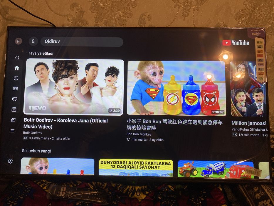 ELLfort 43 ekran smart tv