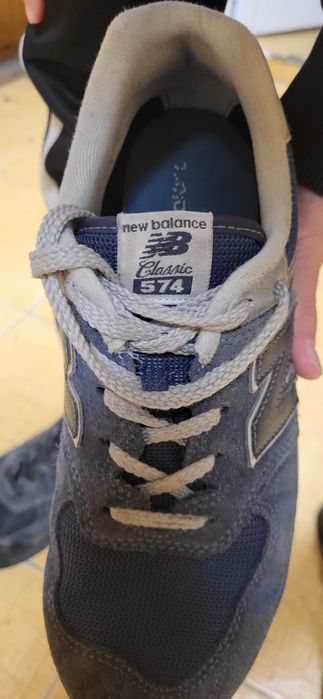 New Balance 574 blue