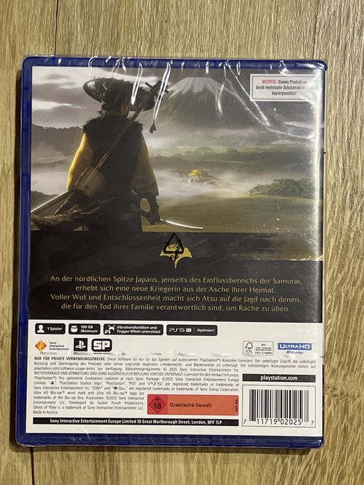 Ghost of Yotei    Joc PlayStation5.  ( nou, sigilat)