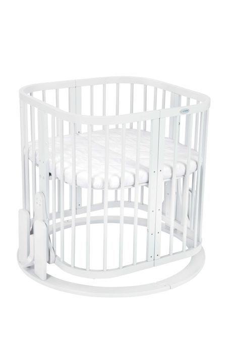НАЙ-ДОБРАТА Кошара за Бебе Смарт 7в1 с Матрак - Цвят Бяла
