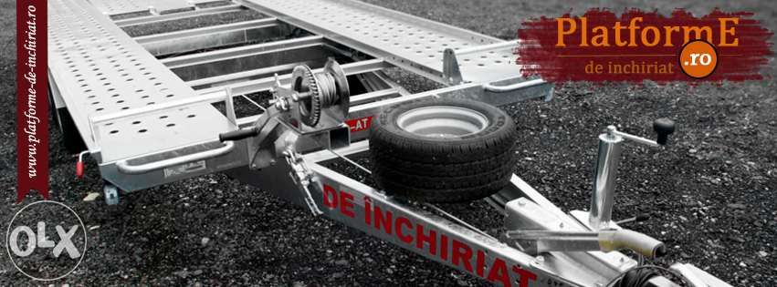 Inchiriem remorci si platforme auto (750kg-3500kg)