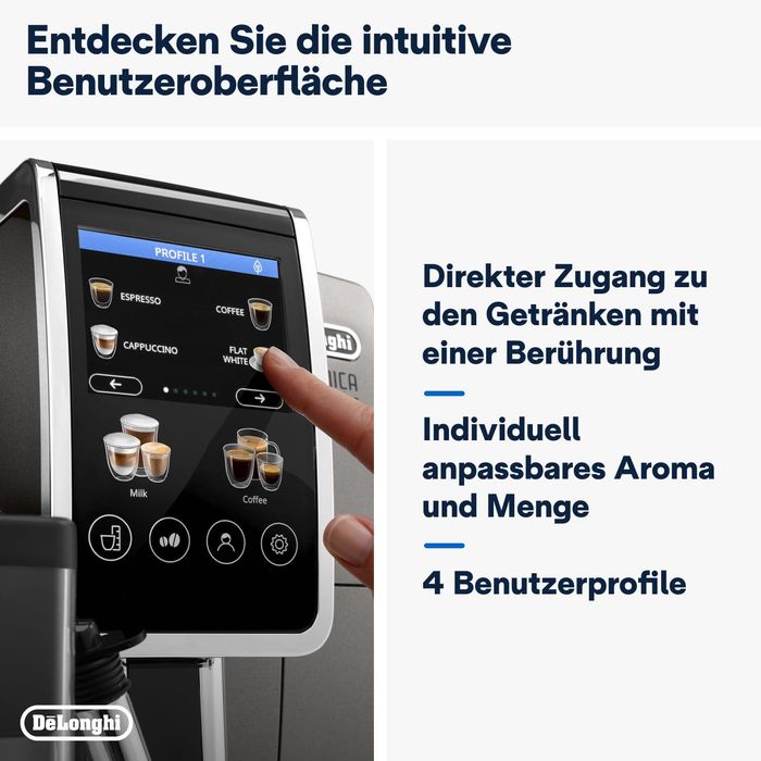 DeLonghi Dinamica Plus ECAM380.95.TB Автоматична кафемашина