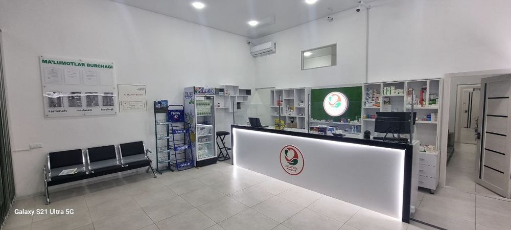 Tayyor apteka biznesi sotiladi – foydali joylashuv. Klinika 1-qavati.