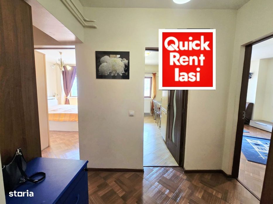 Ultracentral Spatios De Inchiriat Apartament 2Camere Decomandat UMF