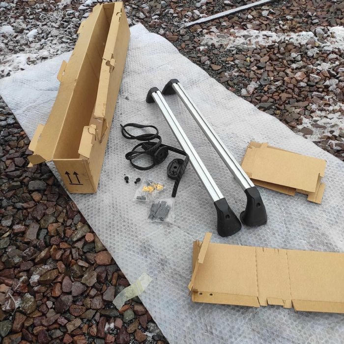 Греди за багаж Nissan X-Trail T32/C Алуминиеви греди Оригинални ОЕ