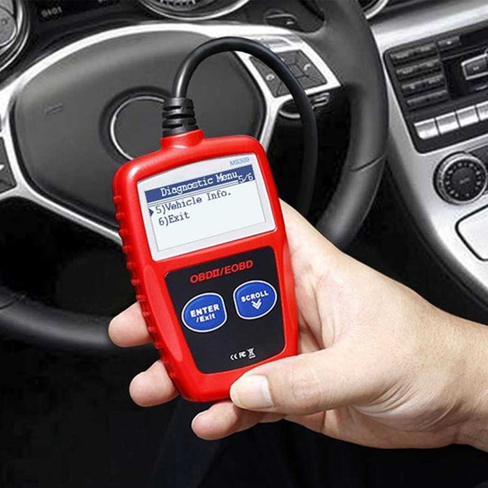 MS309 CAN OBDII/EOBD Легко читаемый