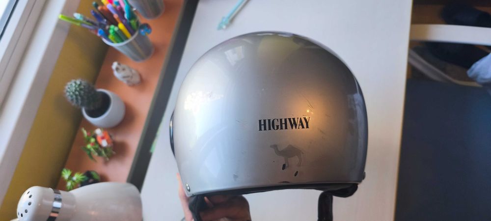 каска HIGHWAY с визьор размер xl (за скутер / мотор)