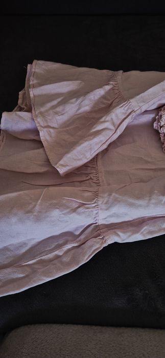 Rochie din In cu bumbac Zara