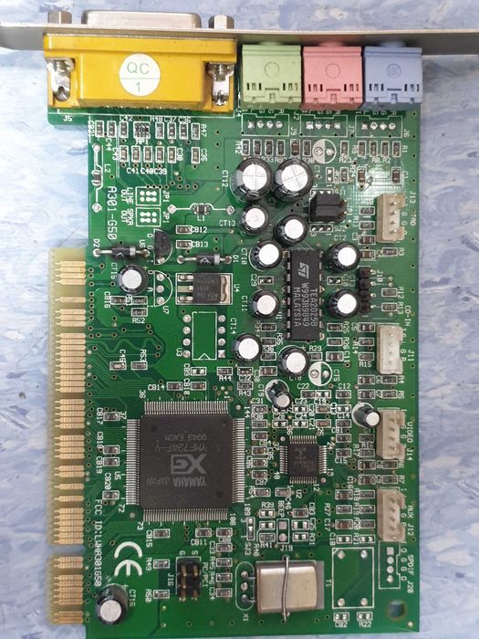 Placi de sunet, interfata PCI