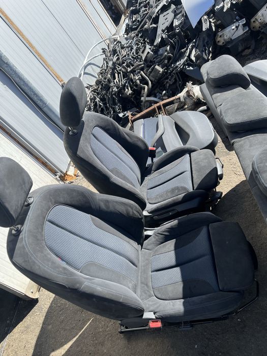 Алкантара салон бмв х1 ф48 2019 ( alkantara saloon bmw x1 f48 RECARO )