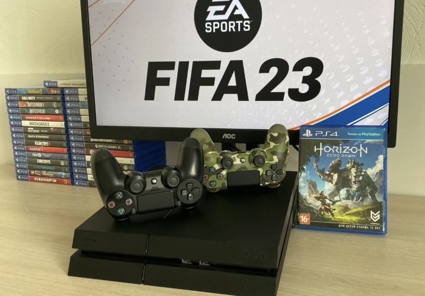 PS4 + 50 игр. В идеале. С гарантией. Пс4. Плейстейшен 4. PlayStation 4
