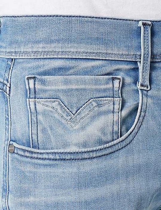 Blugi REPLAY Anbass Hyperflex Jeans, W29 L32 (40cm talie)