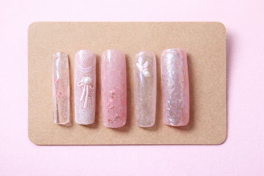 Soft Princess Nail Set