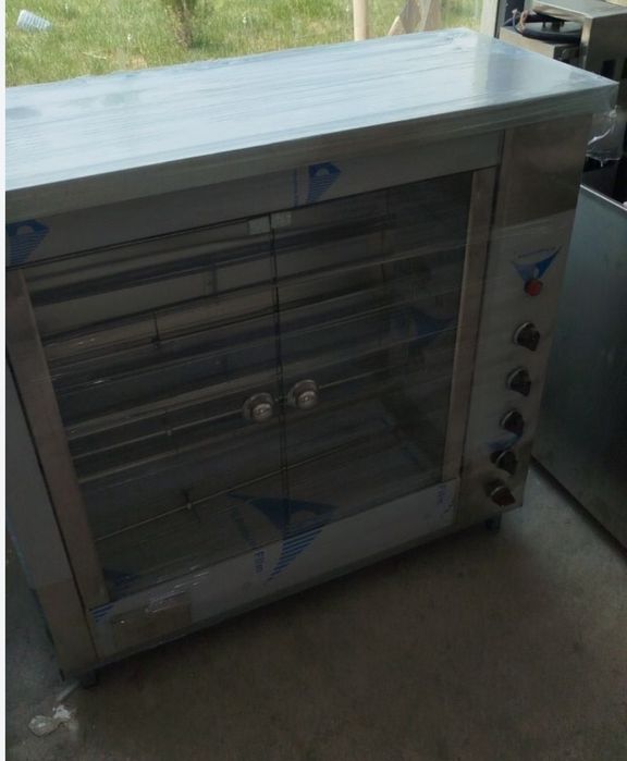 Grill aparat rotisserie grill Piramoy 6 talik
