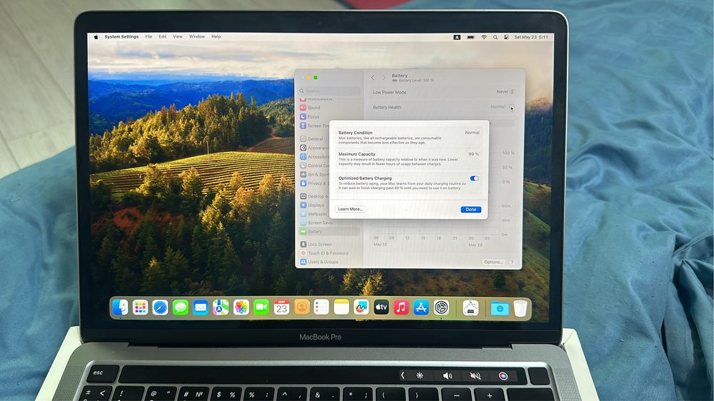 MacBook 13 Pro 2022года, чип M2