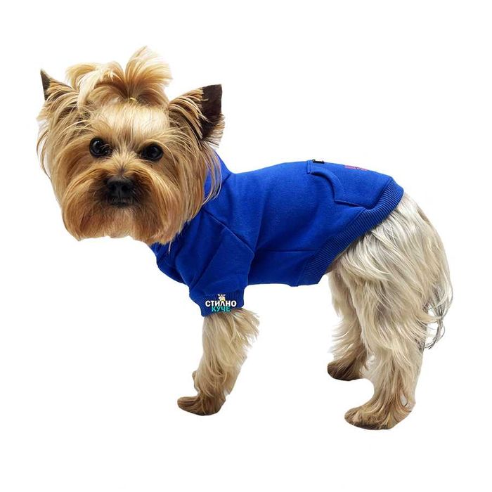 Памучен суитшърт за куче Дреха за домашен любимец Кучешка дреха