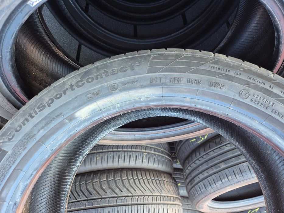 4 Anvelope de VARA - 225/45/18 - Continental 5 Stare F BUNA  DOT 2022