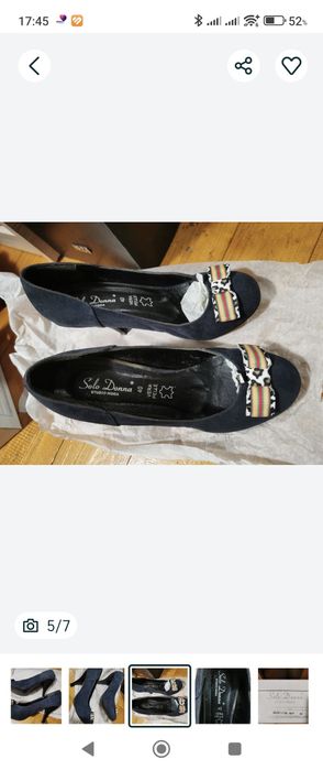 pantofi din piele naturala întoarsă, mărimea 40