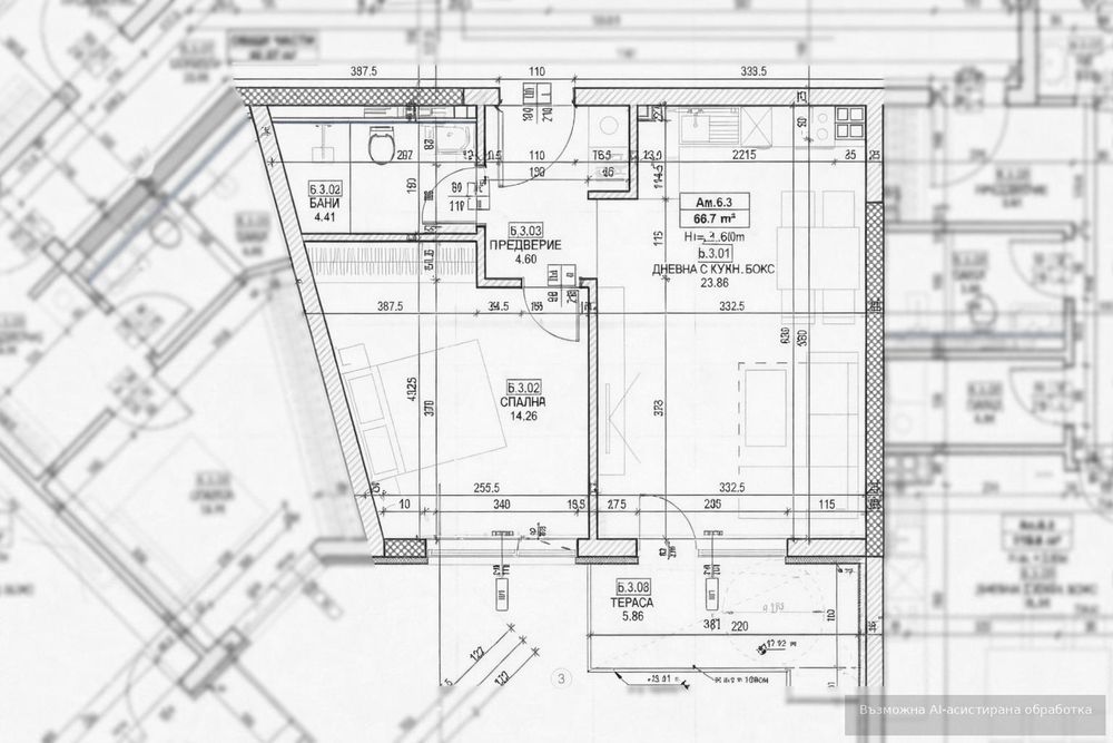 Продава се Двустаен апартамент в София, Сухата река - 70 кв.м за 2700 €/кв.м - Снимка #8