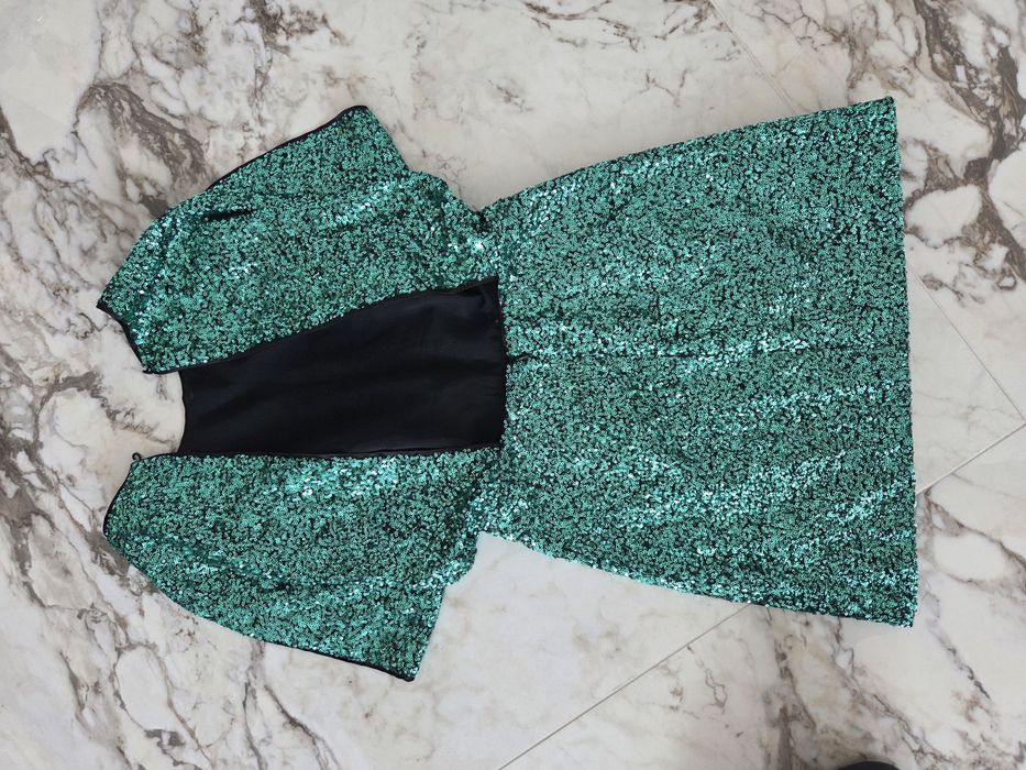 Рокля с пайети H&M, мини рокля