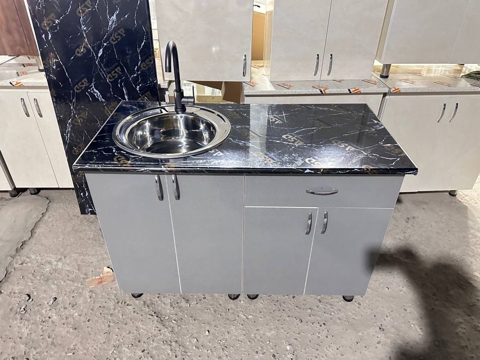 Кухонная мойка раковина тумба шкаф рабочий стол oshxona mebel tumba