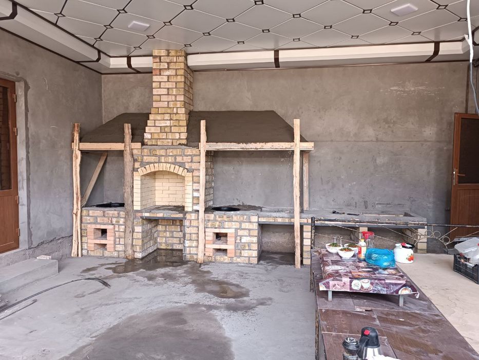 Строим летние кухни быстро и качественно. Ёзги ошхона курамиз .