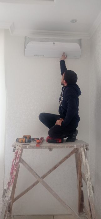 Kandisaner O'rnatish.Установка Кондиционеров