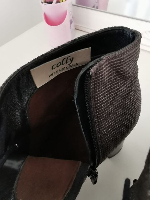 Ghete dama,piele naturala,nr 36