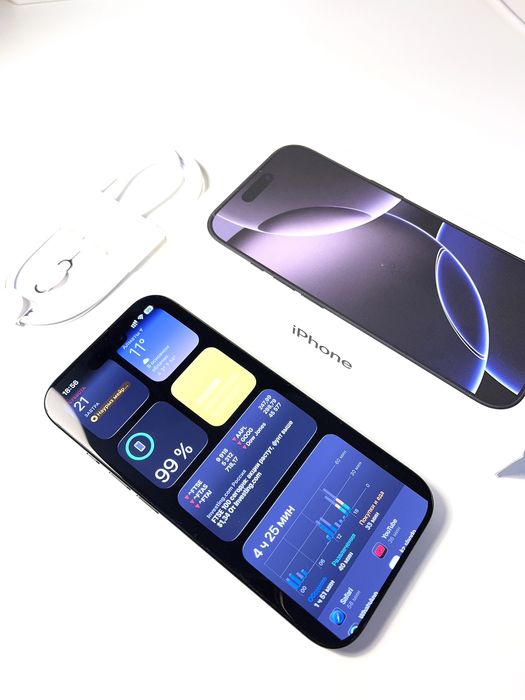 iPhone 16 Pro 256GB Black Titanium