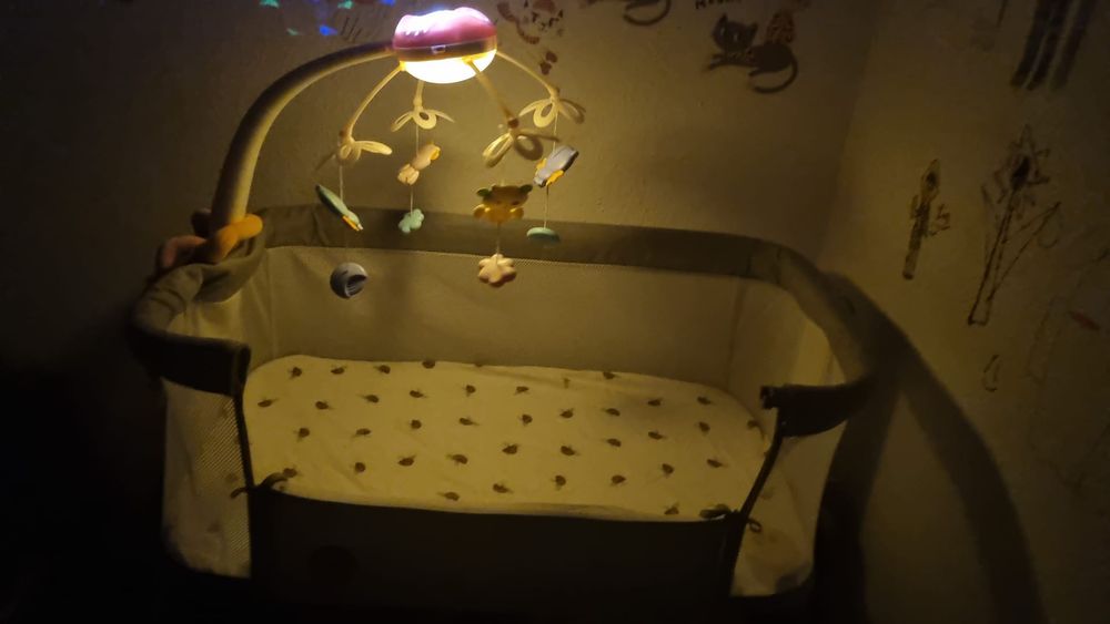 Patut co-sleeping Lionelo+bonus carusel,cearceaf&1 husa