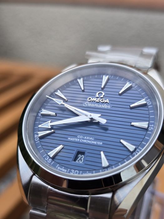 Omega Aqua Terra 38mm Blue dial