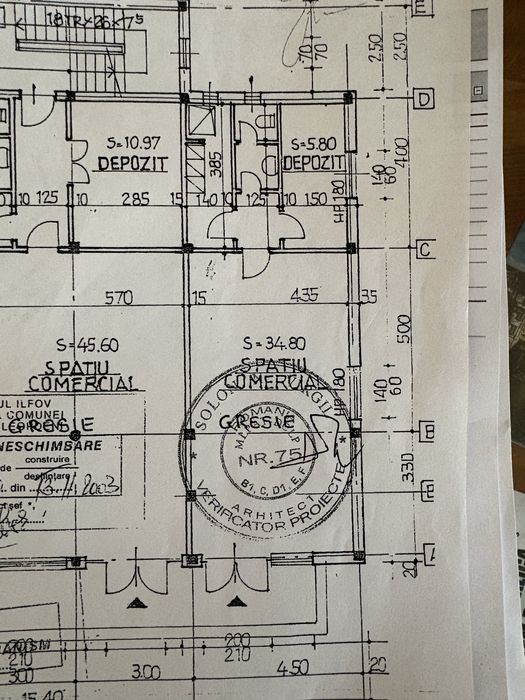 Spatiu comercial 57mp