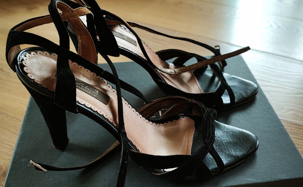 Sandale piele întoarsă Musette