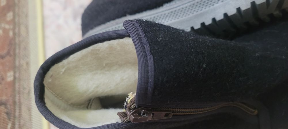 Обувь мужская войлочная