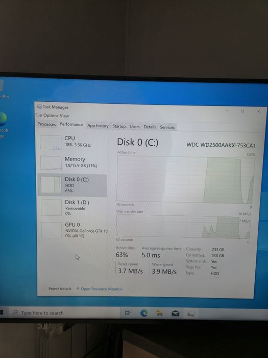 PC Gaming i5 16GB RAM GTX 1050