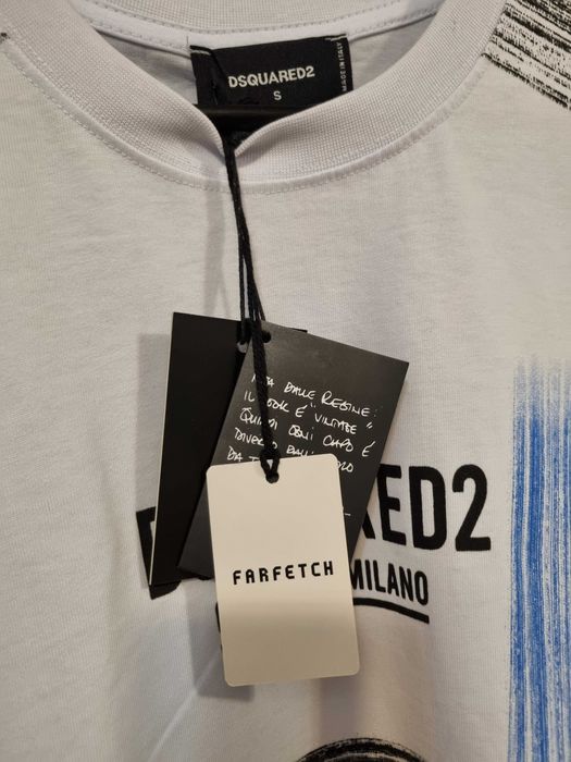 Tricou Dsquared2 White