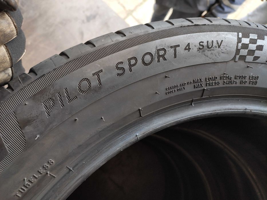 4бр Летни гуми 235 55 19 - Michelin