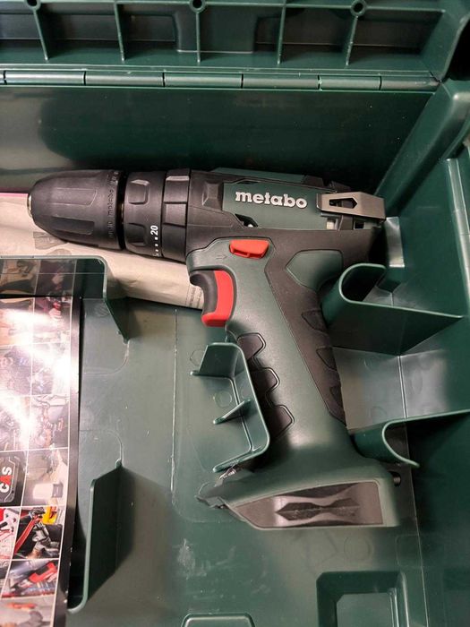 Mașină de găurit cu impact fără fir metabo SB 18, set de găurit