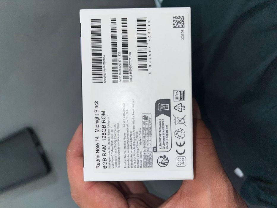 Xiaomi note 14 6/128