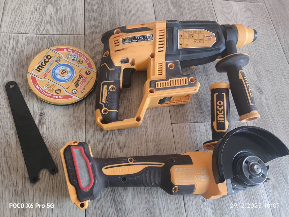 Баргалка Перфоратор Ingoco 20v 2025