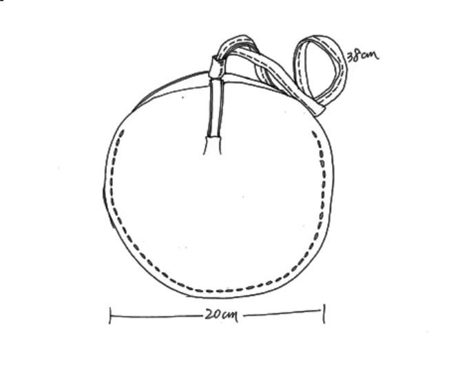Круглый клатч, сумочка
