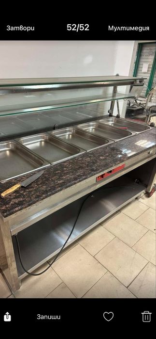 Бен- мари с капацитет 5х GN 1/1