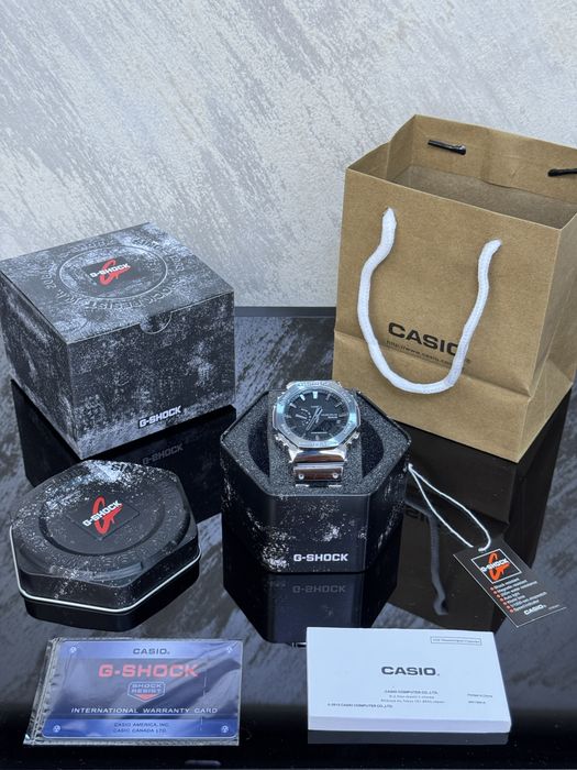 Ceas Casio G-Shock GM-2100 – Full Set, Preț Avantajos
