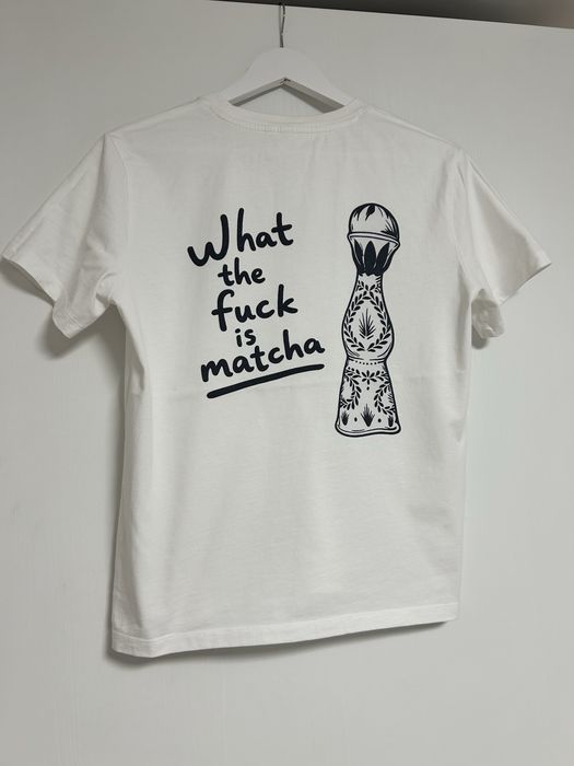 Тениска What the fuck is matcha