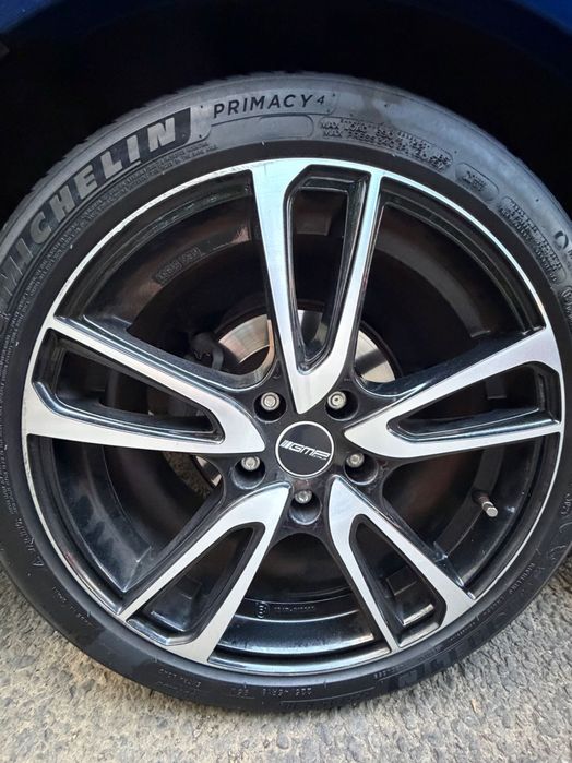 Set 4 anvelope Michelin + 4 jante aliaj GMP Italia 18 Inch